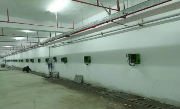 中冶天工集團(tuán)黃河路小學(xué)充電樁項目